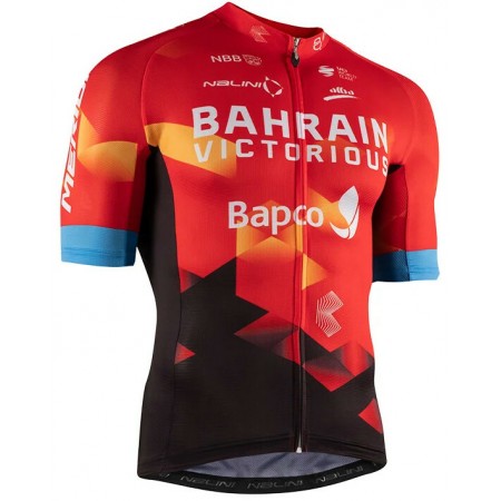 Maillot mangas cortas 2021 Team Bahrain Victorious N001